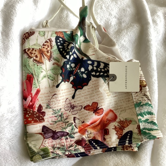 Anthropologie Lyrebird Skin Seamless Square-Neck Bra NEW - Picture 10 of 15